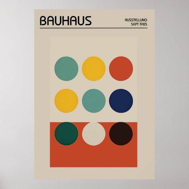 Bauhaus Poster (Frente)