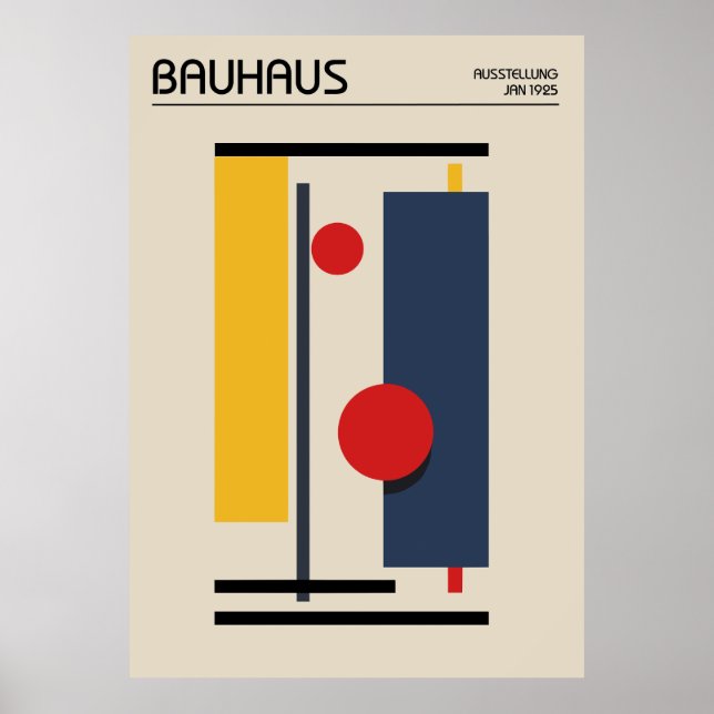 Bauhaus Poster (Frente)