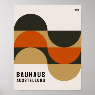 Bauhaus Poster, exposição Bauhaus 1919 B20 Poster