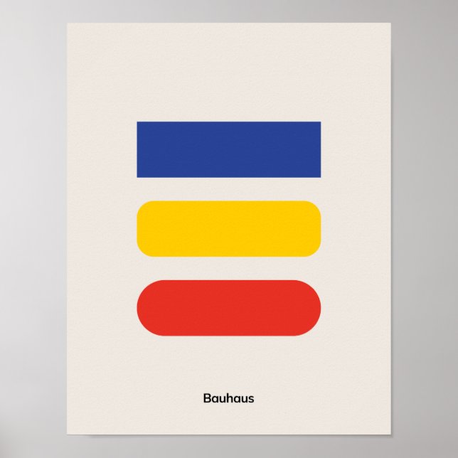 Bauhaus Poster, exposição Bauhaus Poster B3 (Frente)