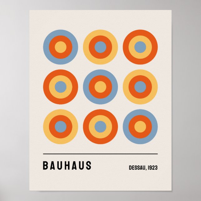 Bauhaus Poster, Poster B23 da exposição Bauhaus (Frente)