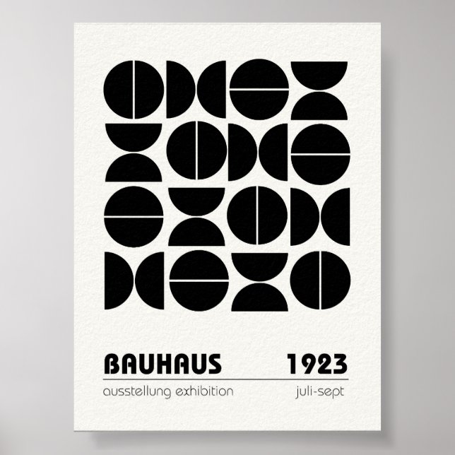 Bauhaus Poster Wall Art (Frente)