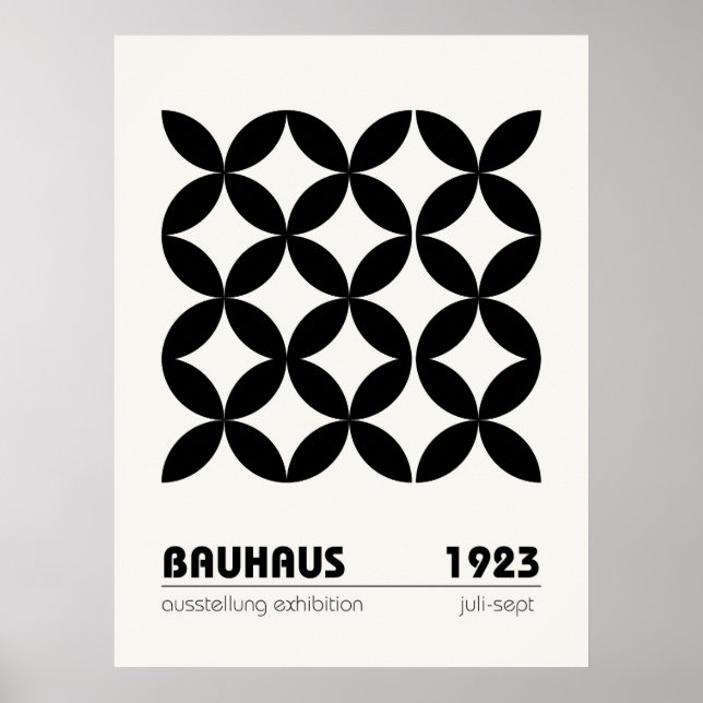 Bauhaus Poster Wall Art (Frente)