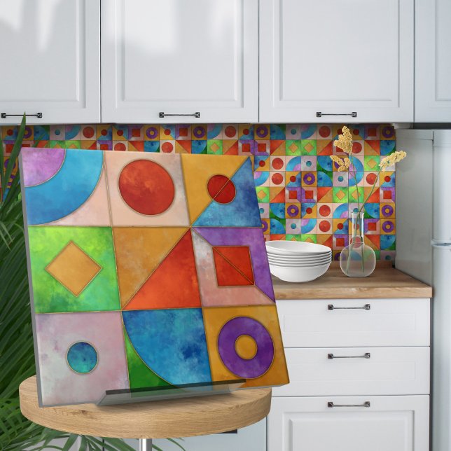 Bauhaus Watercolor abstrato N3 (Criador carregado)