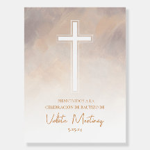 Bautizo Welcome Morado Neutral Sinal Foam Conselho