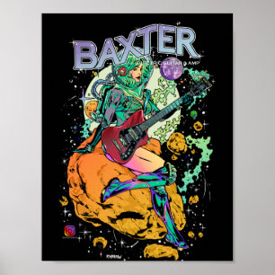Baxter Cosmonaut Poster de 8''x 12''