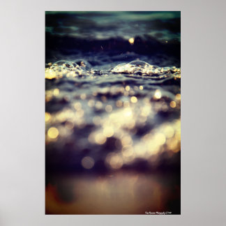 Bay Bubbles Close Wall Art Poster #8363