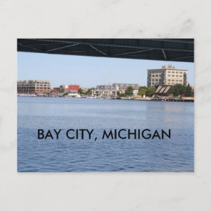 BAY CITY, CARTÃO DE POSTO MICHIGAN