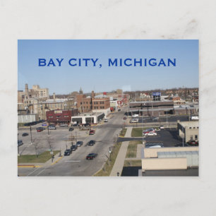 BAY CITY, CARTÃO DE POSTO MICHIGAN
