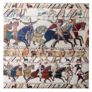 BAYEUX TAPESTRY 1066 KNIGHTS E ARQUIVOS NORMANOS
