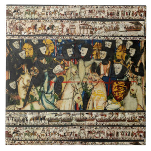 BAYEUX TAPESTRY 1066 Morte do Rei Harold