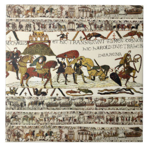 BAYEUX TAPESTRY William no Mont Santo-Michel