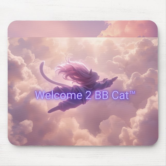 BB Cat companion, Awakening Series mouse pad (Frente)
