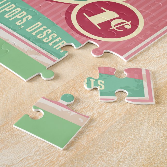 Bble Gum Jigsee Quebra-cabeça (Lateral)