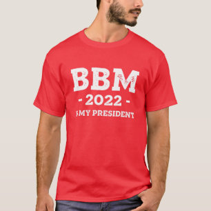 BBM É Meu Presidente 2022 - Camiseta Vermelha Bong