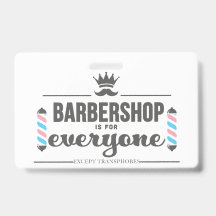 BBS é para todos - crachá