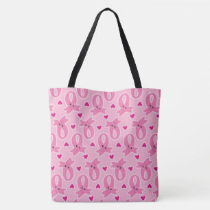 BCA All-Over-Impressão Tote Bag, Grande