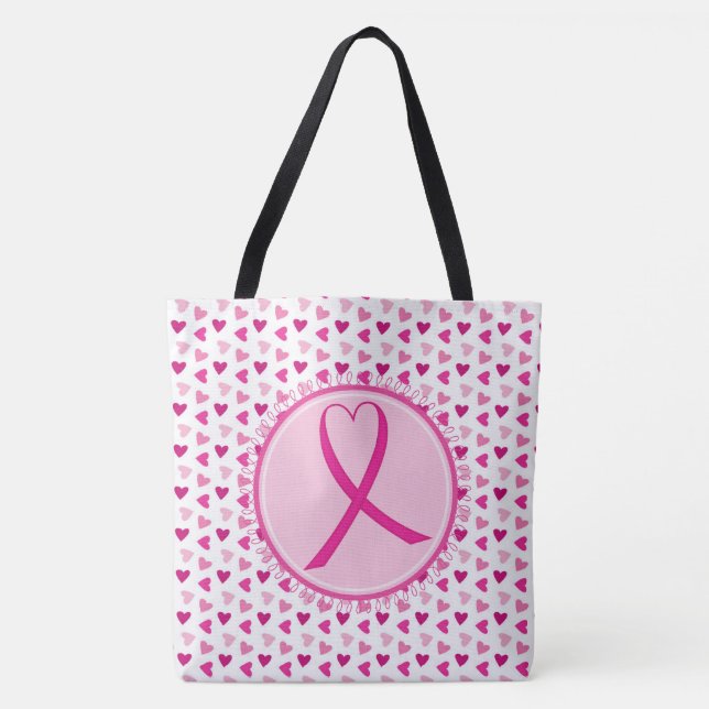 BCA All-Over-Impressão Tote Bag, Grande (Frente)
