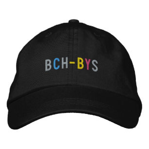 BCH - boné BYS (preto com arco-íris)