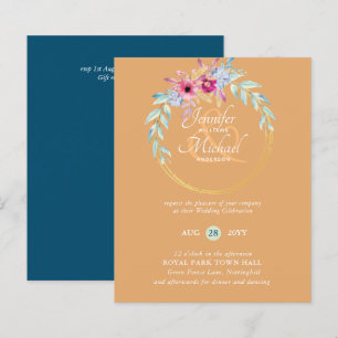BDGET Flowers Convites de Casamento