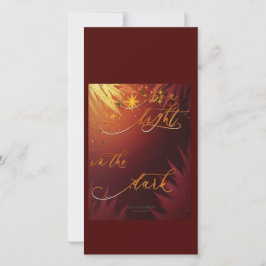 Be A Light Bordeaux Mel Mae Schmidt Stationery