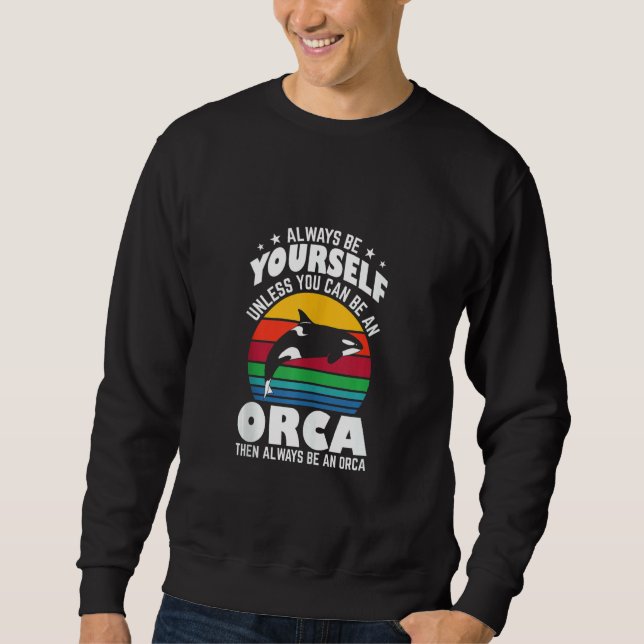 Be An Orca Tank Top (Frente)