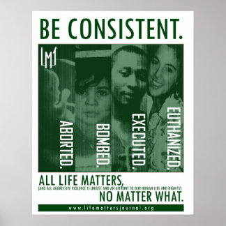 Be Consistent Poster