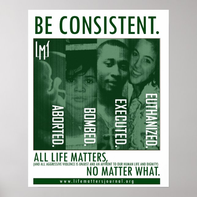 Be Consistent Poster (Frente)