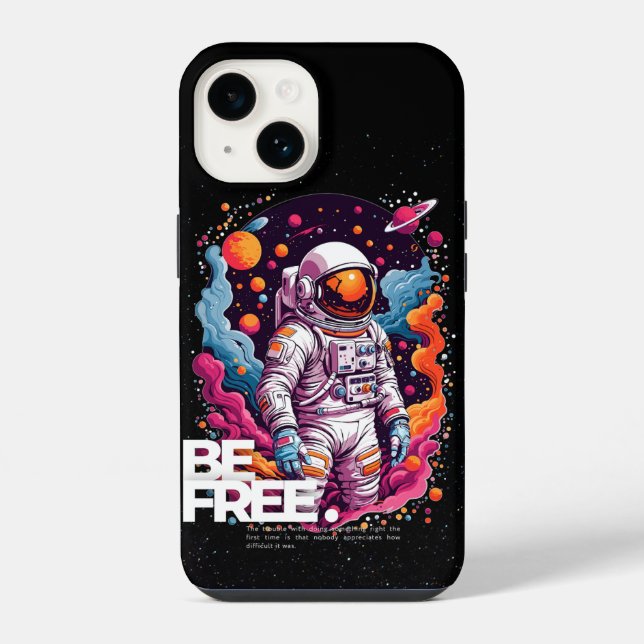 BE FREE Astronauta design (Verso)