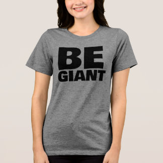 BE GIANT NYC FOOTBALL T-SHIRT