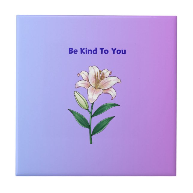 Be Kind To You Lily Self-Care  (Frente)