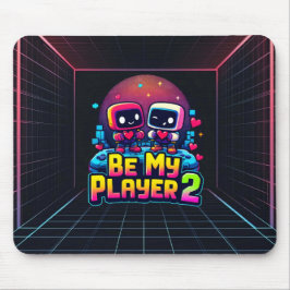 Be My Player 2 Mousepad – Romantic Gaming Accessor