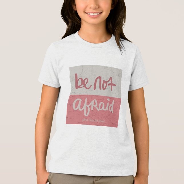 Be not afraid (Frente)