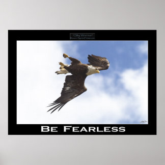 BE Poster de Fotografia Motivacional SEM RECEIO