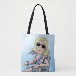 Beach Babe Tote Bag
