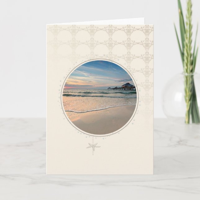 BEACH - Cartão de Saudação (Frente)