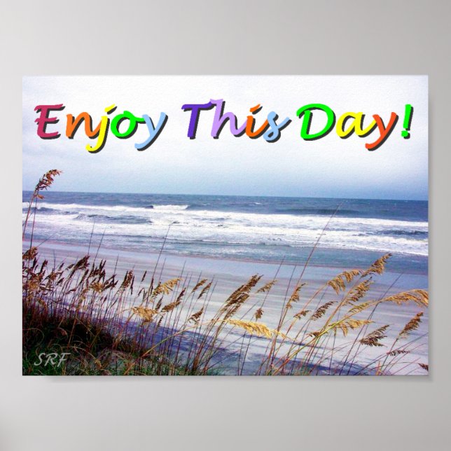 Beach Enjoy Poster (Frente)