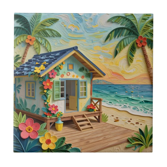Beach Home Oceanic Coastal Art (Frente)