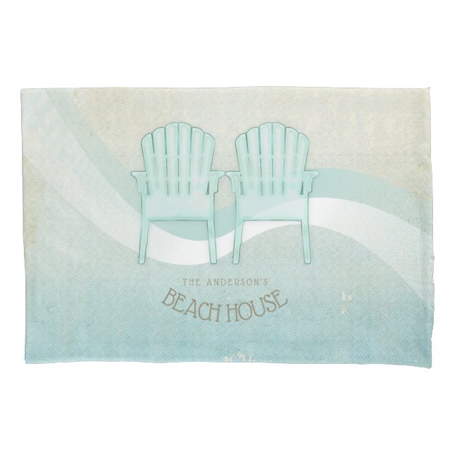 Beach House Adirondack Chairs Aqua Blue ID623 (Frente)