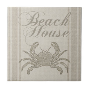 Beach House Carab Seashore Coastal Vintage