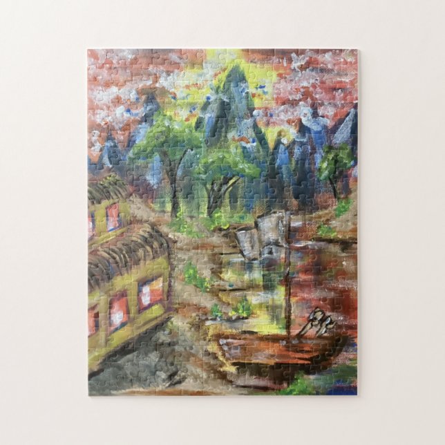 Beach House Quebra-cabeça (Vertical)