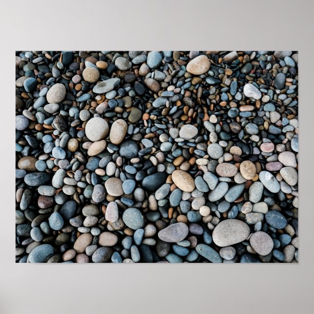 Beach Rocks Print, Value Poster Paper (Semi-Gloss) (Frente)