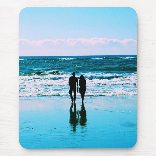 Beach Romance Mousepad (Frente)