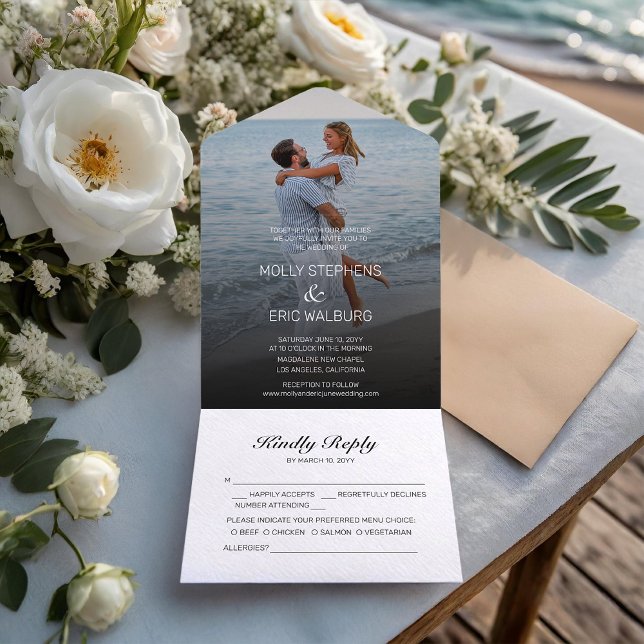 Beach Romance Photo Wedding (Criador carregado)