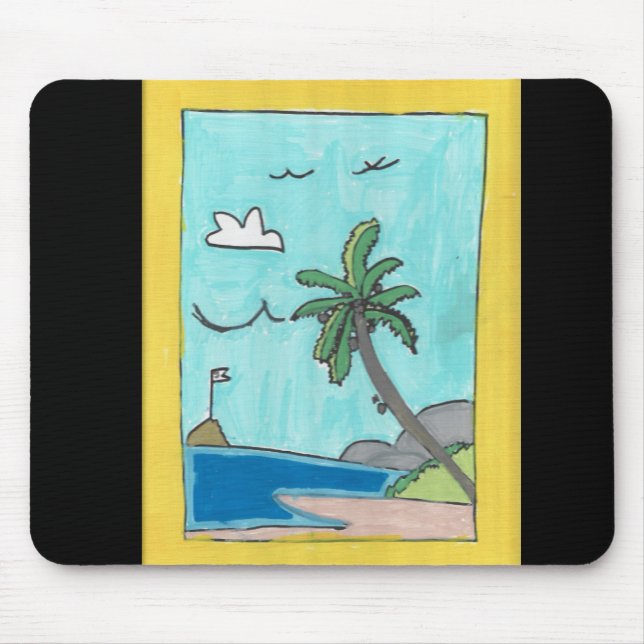 Beach Scene Mousepad (Frente)
