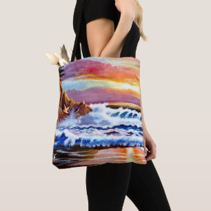 Beach Sunrise Tote Bag