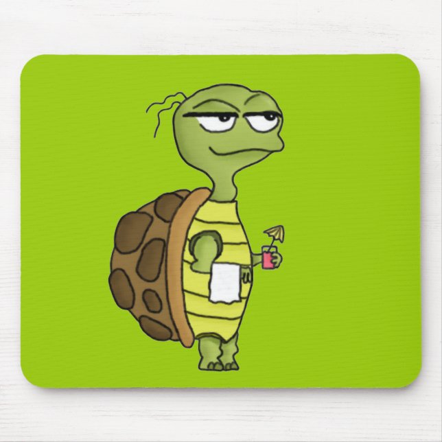 Beach Tortoise Mousepad (Frente)
