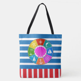 Beach Tote Bag - Veja Trás