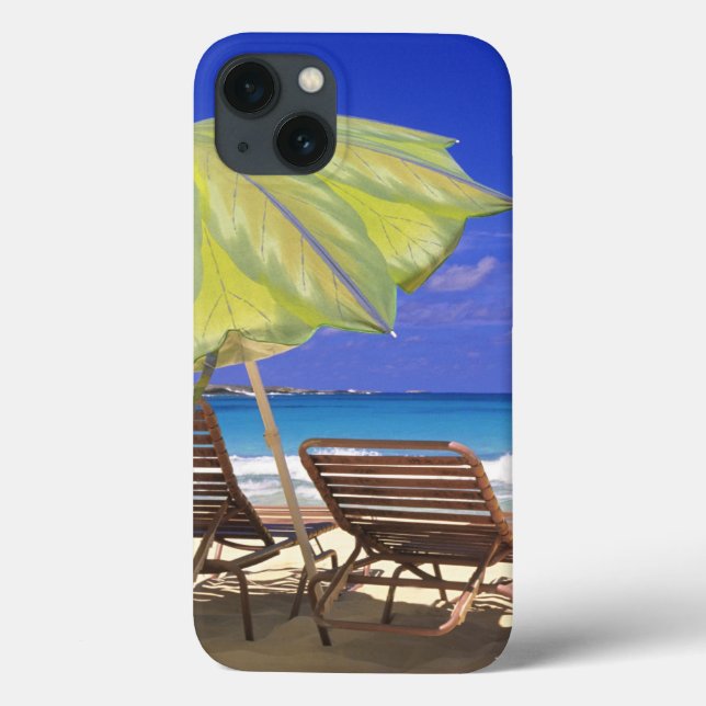 Beach Umbrella, Abaco, Bahamas (Verso)