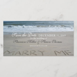 Beach Wedding Salve o Anúncio da Data